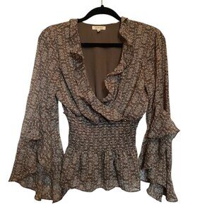 Brown Max Studio Women's Whimsical Top